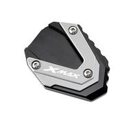 YFBH Estensione Del Cuscinetto Del Cavalletto Laterale Per Yamaha XMAX 125 250 300 400. Piastra Di Estensione Del Cavalletto Laterale. Supporto Piede(Titanio)