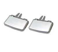 YFBH Kit Di Riparazione Per Griglia Di Uscita Aria Condizionata Anteriore Per Mercedes Classe E W212 2009-2012 E250 E300 E350 Modanature console centrale(Front slider 2Pcs)