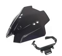 YFBH Parabrezza Per Moto, Deflettori Antivento, Protezione Per CFMOTO 450NK 450 NK 2023 2024, Spoiler Anteriore Parabrezza Per Moto(Schermo con staffa)