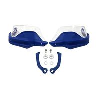 YFBH Paramani Per Manubrio Moto Protezione Per B&MW F800GS ADV F800 GS F 800GS Adventure 2013-2022 Paramani Antivento Paramani per manubrio(Set blu trasparente)