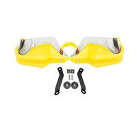 YFBH Paramani Per Manubrio Moto Protezione Per H&onda NX500 NX400 NX 500 NX 400 2023 2024 Paramani Antivento Protezioni Per Manubrio Paramani per manubrio(Set in titanio giallo)
