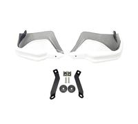YFBH Paramani Per Manubrio Moto Protezione Per H&onda NX500 NX400 NX 500 NX 400 2023 2024 Paramani Antivento Protezioni Per Manubrio Paramani per manubrio(Set in titanio bianco)
