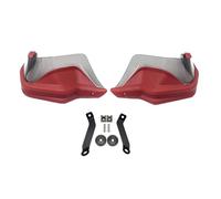 YFBH Paramani Per Manubrio Moto Protezione Scudo Per H&onda NC750X NC 750X NC750 X NC 750 X 2013-2023 Protezione Antivento Per Le Mani Paramani per manubrio(Set titanio rosso)