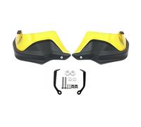 YFBH Paramani Per Manubrio Motocicletta Protezione Per CFMOTO 400MT 650MT 650 MT 400 MT Paramani Antivento Scudo Protezioni Manubrio Paramani per manubrio(Set Nero Giallo)