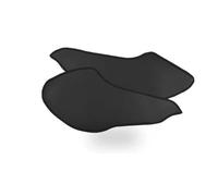 YFBH Protezione Antiurto Per Console Centrale Auto, Due Pannelli Laterali, Per Tesla Per Model 3 Y LHD, In Similpelle, Con Adesivo, Copri Piedi Modanature console centrale(NERO 1)