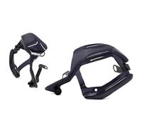 YFBH Protezione Paramani Per Moto Per H&onda Africa Twin CRF1000L 2016 2017 2018 2019 CRF 1000 L Paramani Antivento Scudo Paramani per manubrio(NERO)