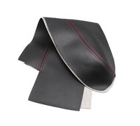 YFBH Rivestimento Protettivo Per Bracciolo Portiera Auto Per CRV CR-V 2007 2008 2009 2010 2011, Adesivo Per Interni Modanature console centrale(Black-red line)