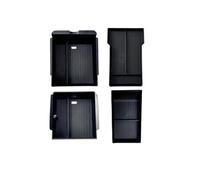 YFBH Vano Portaoggetti Per Console E Bracciolo Auto, Superiore E Inferiore, Per Tesla Per Model Y 2025, Con Tappetino Antiscivolo In Silicone Modanature console centrale(4in1)