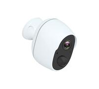 YFDGD 3MP Tuya Smart Life 5200/9000mAh Batteria ricaricabile Solar Outdoor WIFI 1080P Telecamera di sicurezza for sirena sorveglianza Immagini Nitide Facile Usare(No Alexa 64G)