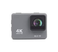 YFDGD Action Camera con telecomando WiFi, stabilizzazione elettronica immagine, adatta for immersioni e sport all'aria aperta Cattura Facilmente Momenti Mozzafiato(64G Card,Action Camera-A)