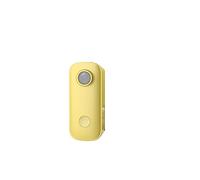 YFDGD Action Camera Recorder Shooting Anti-Shake Impermeabile Sci Moto Casco Vlog Thumb Sport Camcord Cattura Facilmente Momenti Mozzafiato(C100 64GB,Yellow)