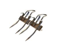 YFDGD Attrezzatura L'arrampicata sugli Alberi Chiodini for Arrampicata sugli Alberi Cat's Claw Tree Shoes Registrazione di pinoli Che Raccolgono Strumenti for nidi Uccelli(5 Claws)