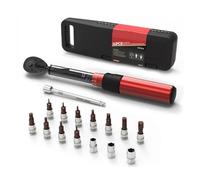 YFDGD Cacciavite Dinamometrico Set Di Chiavi Dinamometriche Da 16 Pezzi, Attacco 1/4'', 2-20 Nm, Chiave A Cricchetto Precisa, Riparazione, Strumento Manutenzione Dela Bicicletta Preciso Accurato