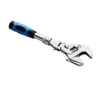 YFDGD Chiave A Cricchetto Universale For Manutenzione, Puleggia Pieghevole A 180 Gradi, Coppia Regolabile 5 In 1 Con Testa Rotante, Utensili Manuali Efficienza Precisione(12IN)