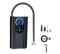 YFDGD Gonfiatore di Pneumatici for Auto Compressore d'Aria Portatile 12V 120W Pompa Aria Elettrica con Manometro LED Luce USB Ricaricabile Rapido Sforzo(Car Pointer)