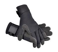 YFDGD Guanti Nuoto Guanti Da Immersione 5 Mm For La Caccia Subacquea Attrezzatura Antiscivolo Resistente All'usura Regolabili Neri Resistenti Alla Pugnalata(S)