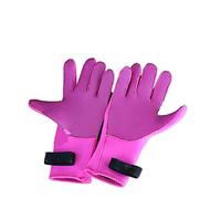 YFDGD Guanti Nuoto Immersioni subacquee Guanti in neoprene da 3 mm Tenere al caldo for lo snorkeling Pagaia Surf Kayak Canoa Pesca subacquea Sci Sport acquatici(Pink,L)
