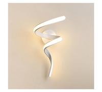 YFDGD Lampada da parete a LED moderna e minimalista Applique da parete for interni for la casa for soggiorno Camera da letto Comodino Lustri Backgroud Decorazione luminosa(Tricolor light,A-White20cm)