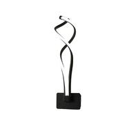 YFDGD Lampada da parete a LED moderna e minimalista Applique da parete for interni for la casa for soggiorno Camera da letto Comodino Lustri Backgroud Decorazione luminosa(Cool white,D-Black)