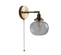 YFDGD Lampada Da Parete Moderna Nordica A LED Con Catena A Tirante Lampada Da Parete A Sfera In Vetro Sconce Accanto Alla Camera Da Letto Specchio Da Bagno Illuminazione Creativa
