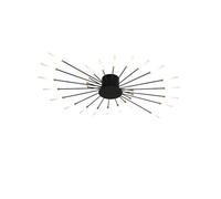 YFDGD Lampadari Moderni Decorativi Lampade Da Soffitto A LED Illuminazione For Interni For Bambini Lampada Da Soggiorno For Camera Da Letto Lampada A Sospensione For La Casa Nordica(Black 28 head)