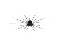 YFDGD Lampadari Moderni Decorativi Lampade Da Soffitto A LED Illuminazione For Interni For Bambini Lampada Da Soggiorno For Camera Da Letto Lampada A Sospensione For La Casa Nordica(Black 20 head)