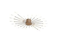 YFDGD Lampadari Moderni Decorativi Lampade Da Soffitto A LED Illuminazione For Interni For Bambini Lampada Da Soggiorno For Camera Da Letto Lampada A Sospensione For La Casa Nordica(Golden 28 head)