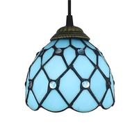 YFDGD Lampade A Sospensione Vintage In Vetro Colorato Tiffany Lampada A Sospensione A Mosaico Turco Mediterraneo For Cucina, Soggiorno, Bar, Decorazioni For La Casa(T)