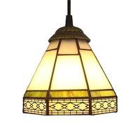 YFDGD Lampade A Sospensione Vintage In Vetro Colorato Tiffany Lampada A Sospensione A Mosaico Turco Mediterraneo For Cucina, Soggiorno, Bar, Decorazioni For La Casa(G)