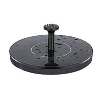 YFDGD LED Solar Water Fountain Pool Battery 1200mah Cascata Fontana Decorazione da Giardino Bagno for Uccelli all'aperto Cortile d'Acqua Galleggiante Gioco d'Acqua Giardino(2PCS 16CM)