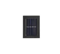 YFDGD L'energia Solare Del LED Accende La Decorazione Della Parete Esterna Che Illumina La Lampada Solare For La Piattaforma Iarda Del Patio Del Giardino Alta Luminosità(2LED-White,2pcs)