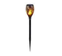 YFDGD Luci Giardino Esterni Luci solari a LED for esterni Luci da giardino Illuminazione del percorso Impermeabile Patio tremolante Torcia danzante Lampada a fiamma Decorazioni da giardino(No.5)