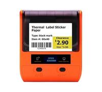 YFDGD Macchina Creare Etichette DP80S Mini Stampante Termica Portatile Creatore Di Etichette Adesive A Colori Con Codici A Barre Multifunzionali