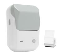 YFDGD Macchina Creare Etichette Etichettatrice For Etichette Termiche Tascabili B1 Label Maker Machine All In One BT Connect For Adesivi For Diari Fai-da-te Con Cartellino Del Prezzo(Gray)