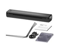 YFDGD Macchina Creare Etichette La Stampante Termica Portatile Blutooth M08F A4 Supporta Carta Compatibile Con Telefono E Laptop For Ufficio(M08F Black)