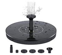YFDGD Mini Fontana Solare Piscina Stagno Cascata Fontana Solare Bagno for Uccelli Fontana ad energia Solare Fontana Galleggiante Decorazione da Giardino Gioco d'Acqua Giardino(Without Lights)