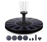 YFDGD Mini Fontana Solare Piscina Stagno Fontana d'Acqua Decorazione del Giardino Vasca for Uccelli all'aperto Fontana Solare for Esterni a Energia Solare for Giardino Gioco d'Acqua Giardino