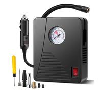 YFDGD Mini Pompa di Aria for Auto da 96 W Gonfiatore for Pneumatici 12 V Compressore Elettrico Portatile for con Manometro Digitale Moto Rapido Sforzo