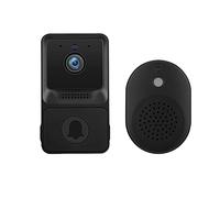 YFDGD Mini Wireless WiFi Video Campanello Videocamera Smart Home Kit Con Cloud Storage Visione Notturna Telecamera Di Sicurezza Domestica Protezione Contro Tutte Intemperie