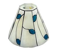 YFDGD Paralume In Vetro Dipinto A Mano Con Apertura Da 4 Cm, Copertura Paralume In Stile Mediterraneo Di Ricambio For Lampada Da Tavolo Tiffany(Qianlan)