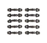 YFDGD Pomelli Cassetti 10 Pz Cabinet Manopole Maniglie Del Cassetto Bronzo Contenitore Di Gioielli In Legno Manopole For Mobili Maniglie Porta Mobili Cabinet Tira Strumenti Hardware