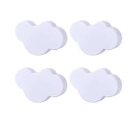 YFDGD Pomelli Cassetti 2/4/6/10 Pz Cartoon Maniglie For Mobili Camera Dei Bambini Manopole Maniglie For Armadi Cassetto Estraibile Maniglia Della Porta For Cabinet Tira(White 4pcs,71x47mm)