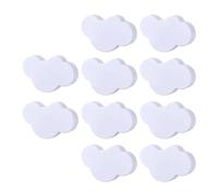 YFDGD Pomelli Cassetti 2/4/6/10 Pz Cartoon Maniglie For Mobili Camera Dei Bambini Manopole Maniglie For Armadi Cassetto Estraibile Maniglia Della Porta For Cabinet Tira(White 10pcs,54x36mm)