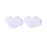YFDGD Pomelli Cassetti 2/4/6/10 Pz Cartoon Maniglie For Mobili Camera Dei Bambini Manopole Maniglie For Armadi Cassetto Estraibile Maniglia Della Porta For Cabinet Tira(White 2pcs,71x47mm)
