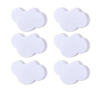 YFDGD Pomelli Cassetti 2/4/6/10 Pz Cartoon Maniglie For Mobili Camera Dei Bambini Manopole Maniglie For Armadi Cassetto Estraibile Maniglia Della Porta For Cabinet Tira(White 6pcs,71x47mm)