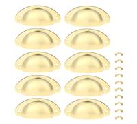 YFDGD Pomelli Cassetti Maniglia For Cassetti Da 10 Pezzi, Maniglia For Tazza For Armadio, 82x35 Mm, Maniglie For Cassetti, Maniglie For Mobili Antichi Vintage, For Mobili Da Cucina
