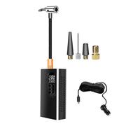 YFDGD Pompa di Gonfiaggio Elettrica Senza Fili del Compressore Dela Gomma Del'automobile 12V Ricaricabile Gonfiatore Elettrico 6000mAh con Uscita USB for Le Biciclette Rapido Sforzo(Rope Black)