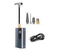 YFDGD Pompa di Gonfiaggio Elettrica Senza Fili del Compressore Dela Gomma Del'automobile 12V Ricaricabile Gonfiatore Elettrico 6000mAh con Uscita USB for Le Biciclette Rapido Sforzo(Cordless Grey)