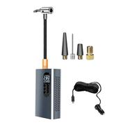 YFDGD Pompa di Gonfiaggio Elettrica Senza Fili del Compressore Dela Gomma Del'automobile 12V Ricaricabile Gonfiatore Elettrico 6000mAh con Uscita USB for Le Biciclette Rapido Sforzo(Rope Grey)