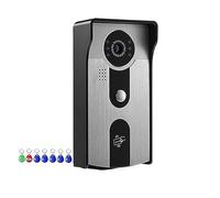 YFDGD Smart WIFI Videocitofono RFID Card Control 1080P Campanello Wireless For Esterni Telecamera IP Di Interfono Sblocco Remoto Villa Protezione Contro Tutte Intemperie(IDTWIFI-Add 32G TF Card)